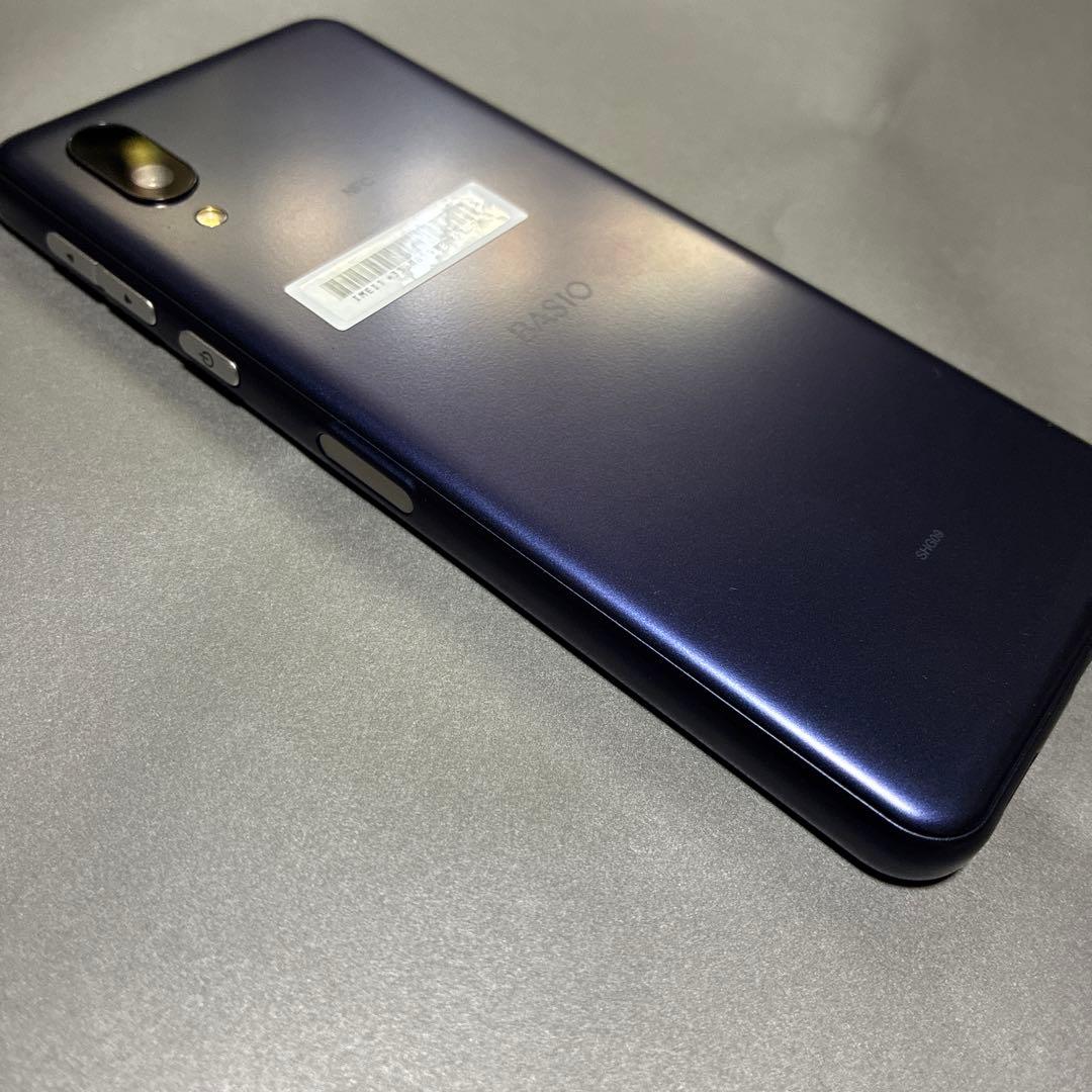 BASIO active SHG09 ネイビー　UQ版　SIMフリー