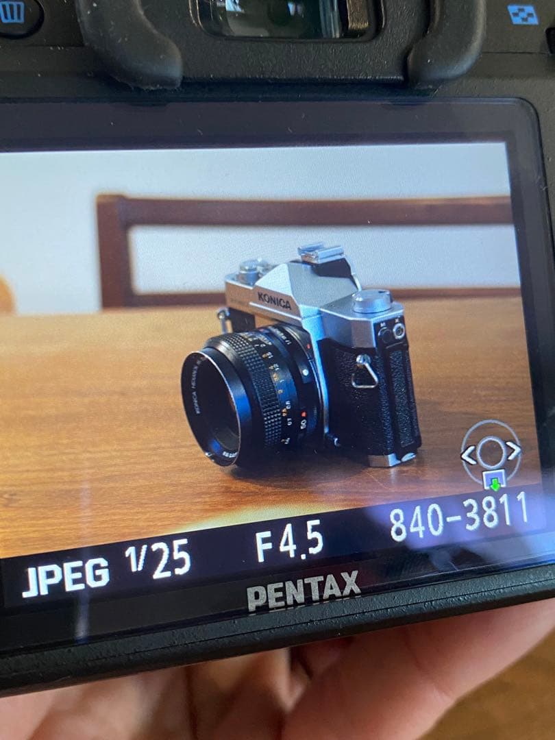 PENTAX K-7 デジタル一眼レフ 35-70レンズ付動作品　比較的綺麗