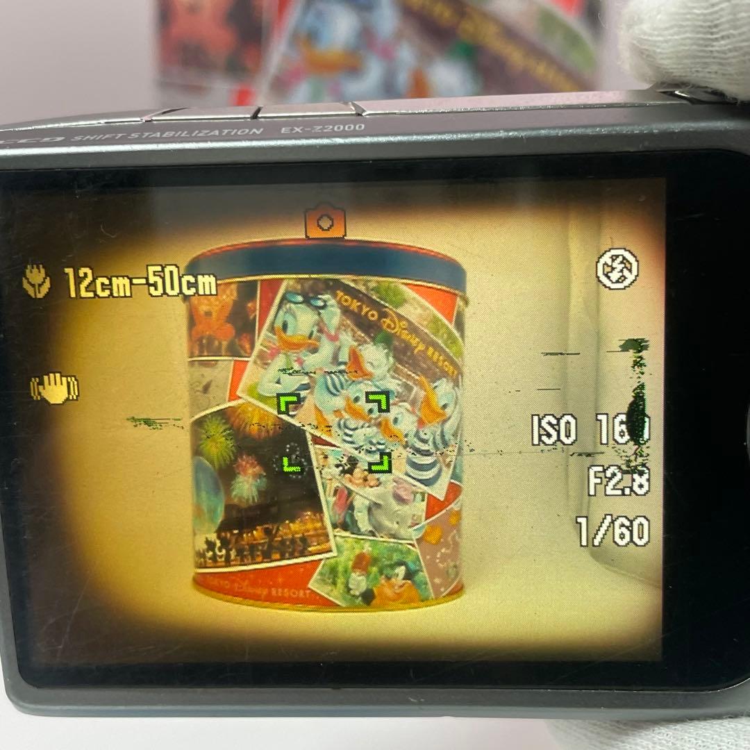 実写良⭕️訳あり【動作確認済】CASIO EXILIM EX-Z2000　シルバー