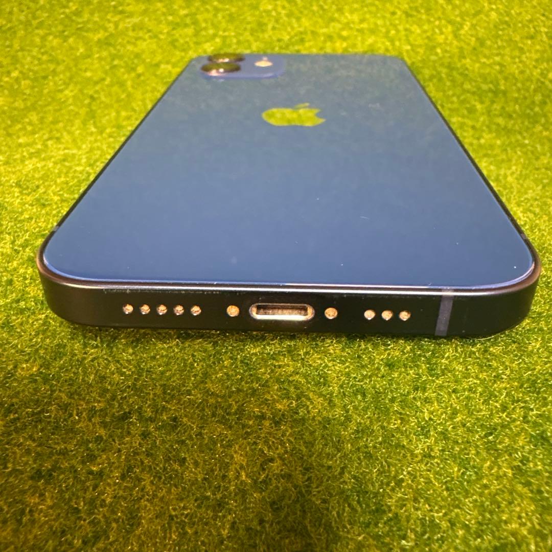 iPhone 12 本体　ブルー　使用可能