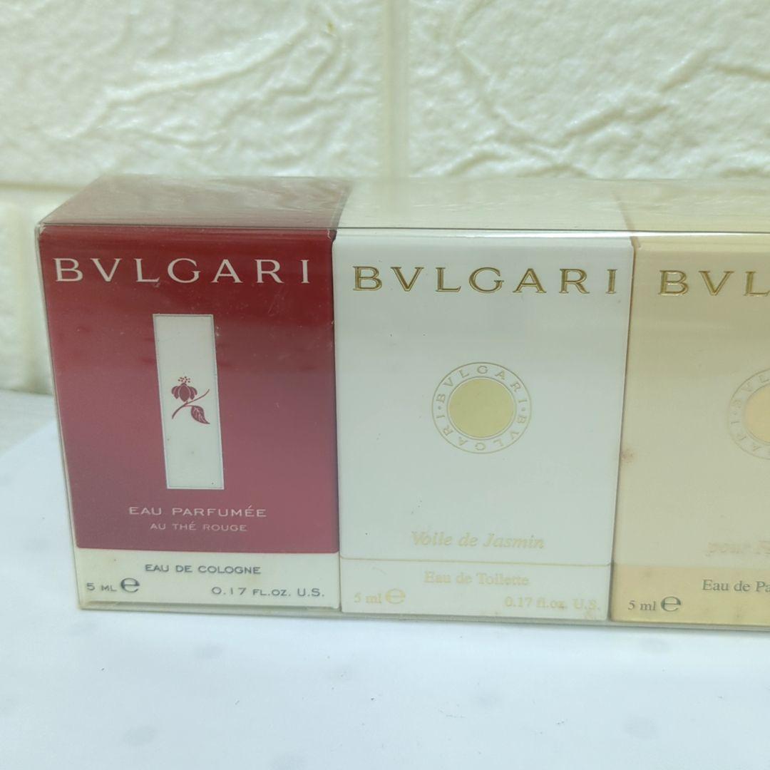 BVLGARI ブルガリ　ミニ香水　5点セット　未開封品
