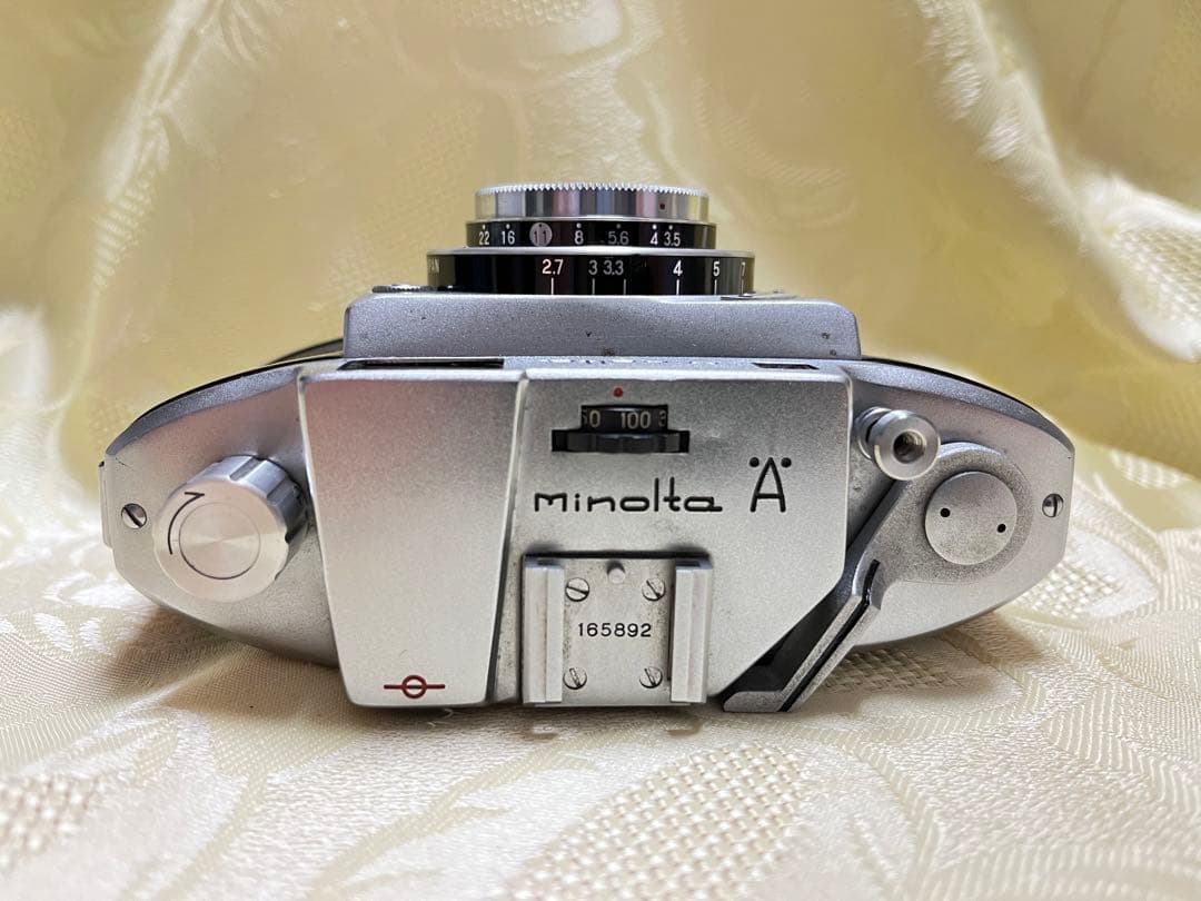 かわいいミノルタ　MINOLTA A コンパクトフィルムカメラ　美品