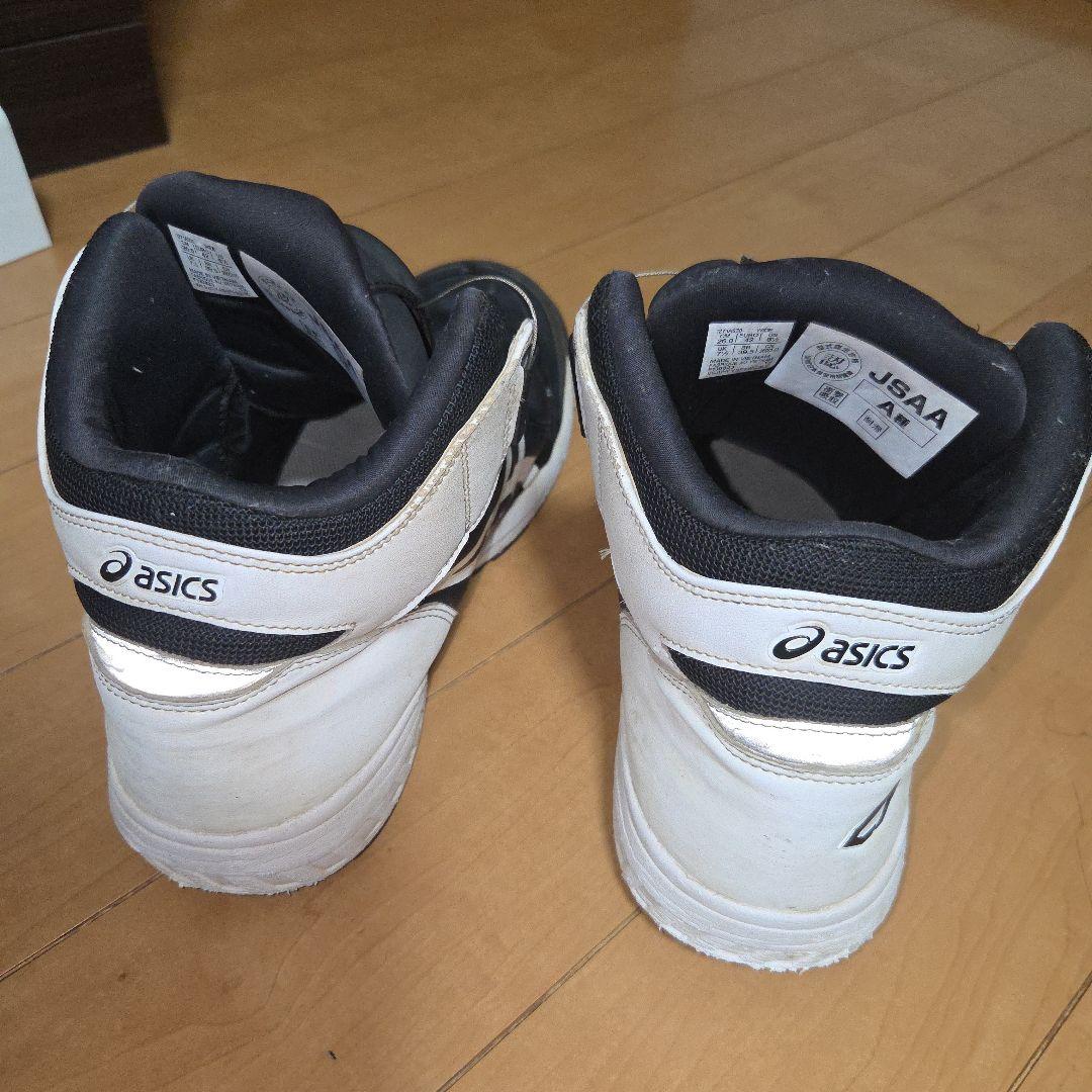 ASICS BOAシステム 安全靴 ブラック/ホワイト