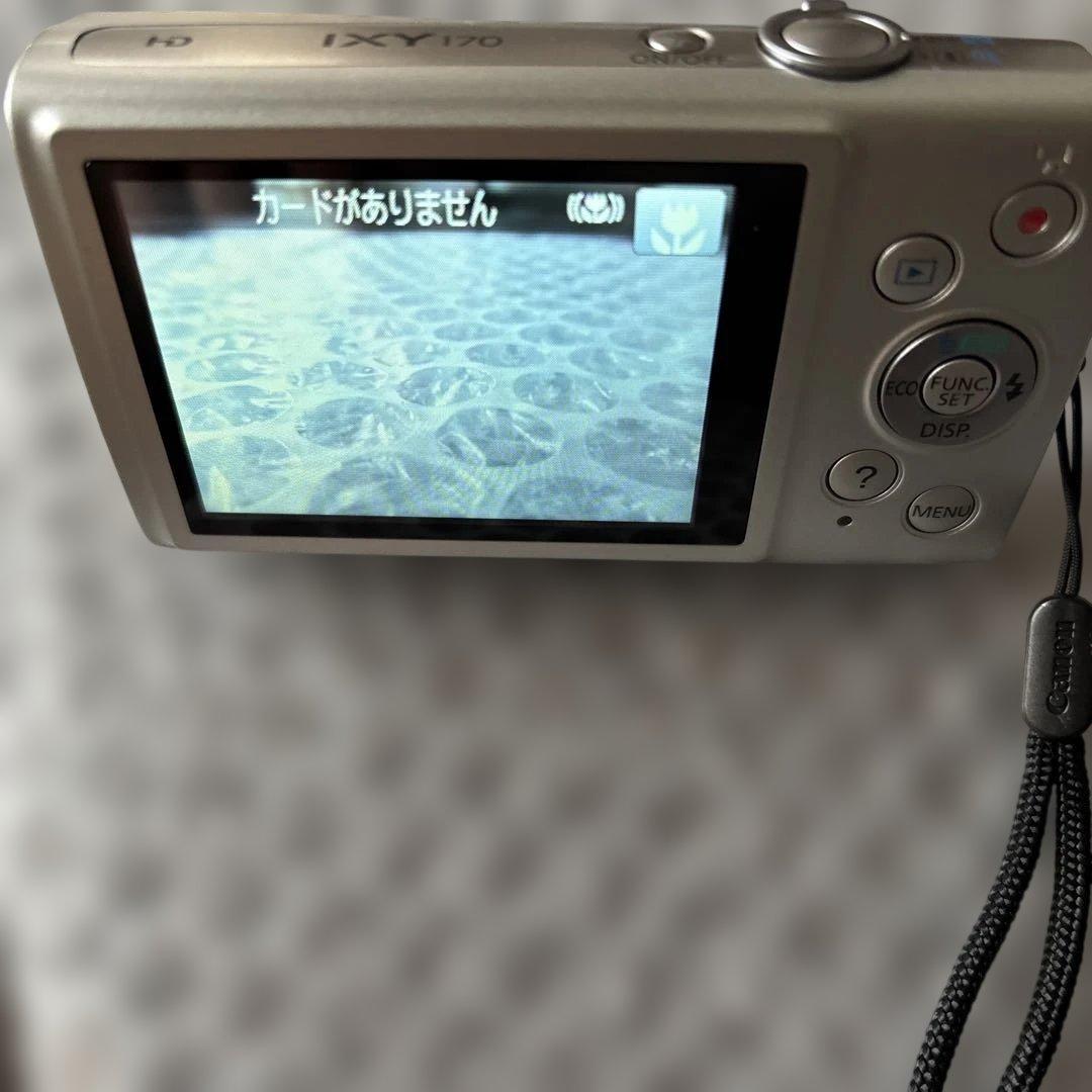 Canon IXY 170 シルバー コンパクトデジタルカメラ