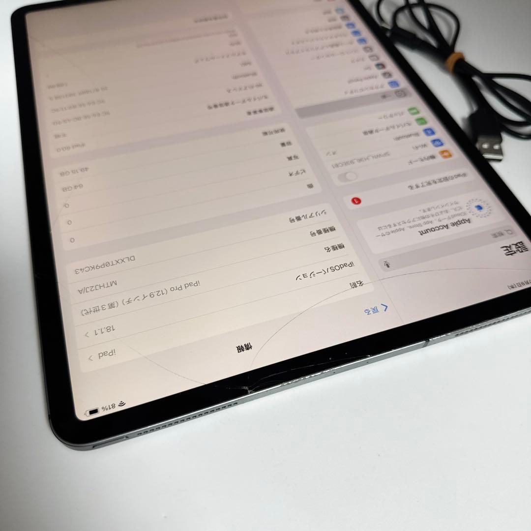 iPad Pro 12.9インチ 第3世代 64GB