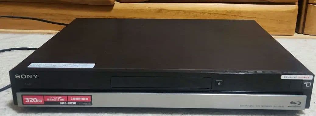 プレーヤー Sony BLU-RAY DVD RECORDER BDZ-RX30