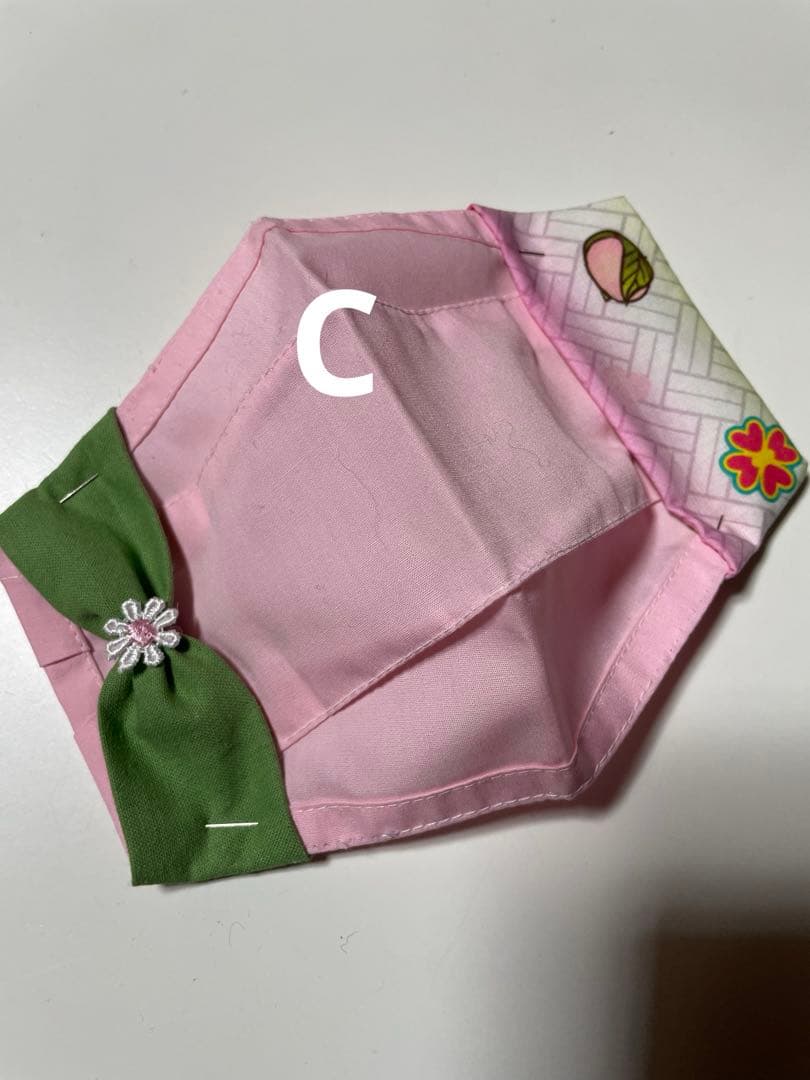 ゆか様ご確認用　不織布マスクカバー　handmade