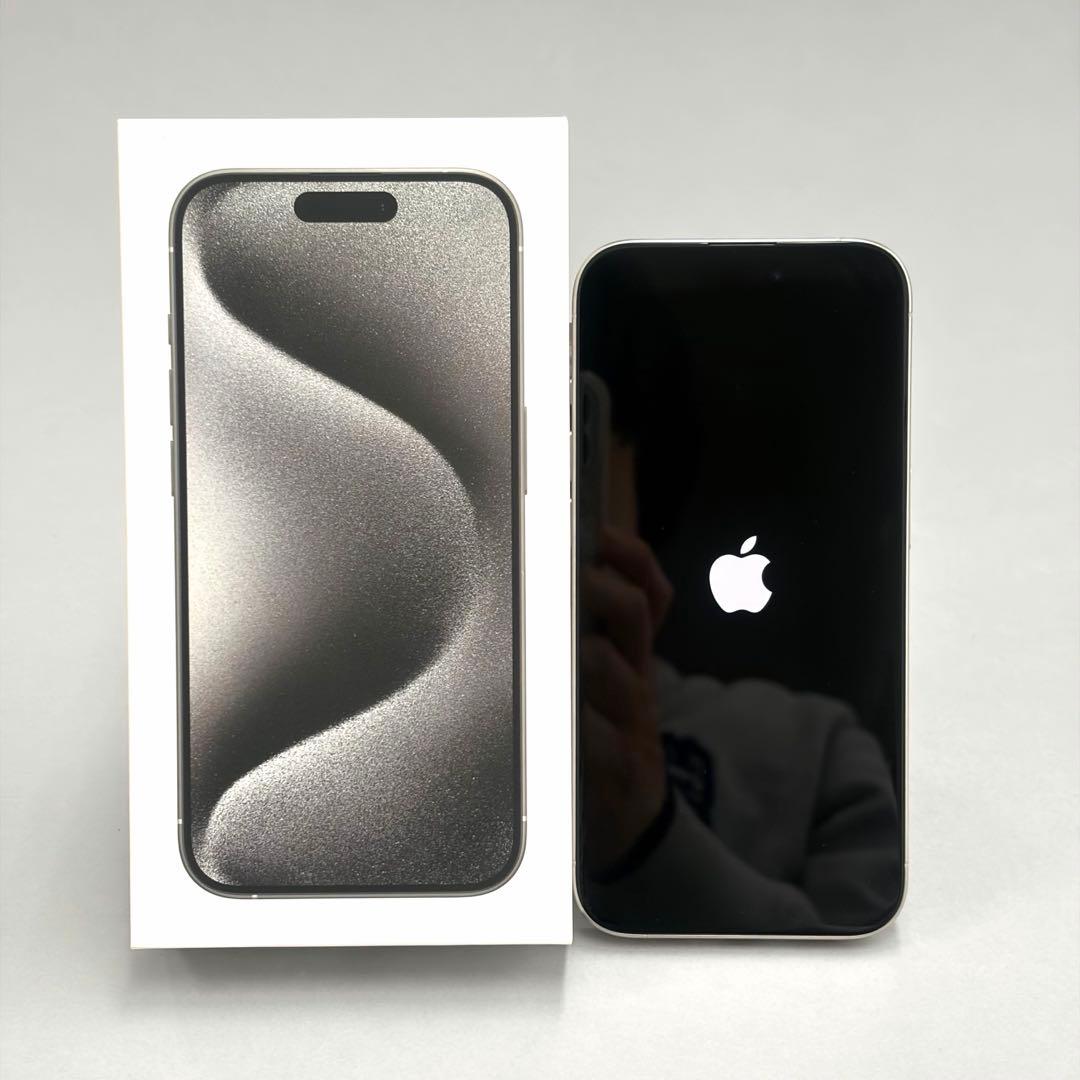 iPhone 15 Pro 256GB ジャンク 通電確認 起動不安定