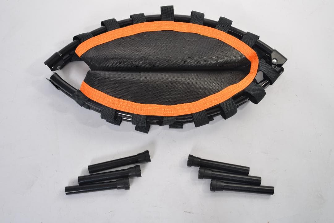 補助手すり付き トランポリン 耐荷重110kg 102cm ゴム ダイエット器具
