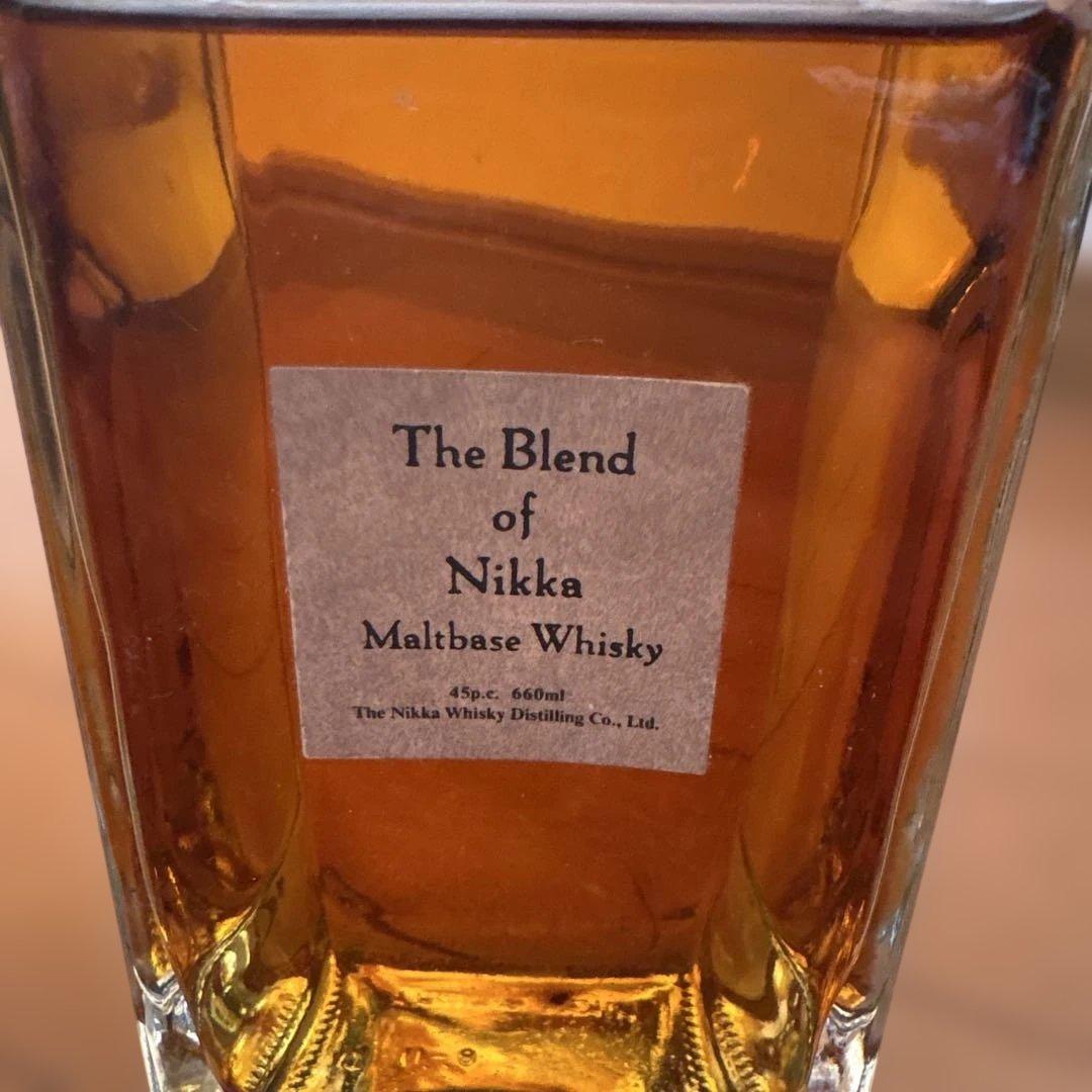 The Blend of Nikka Maltbase Whisky 古酒未開封