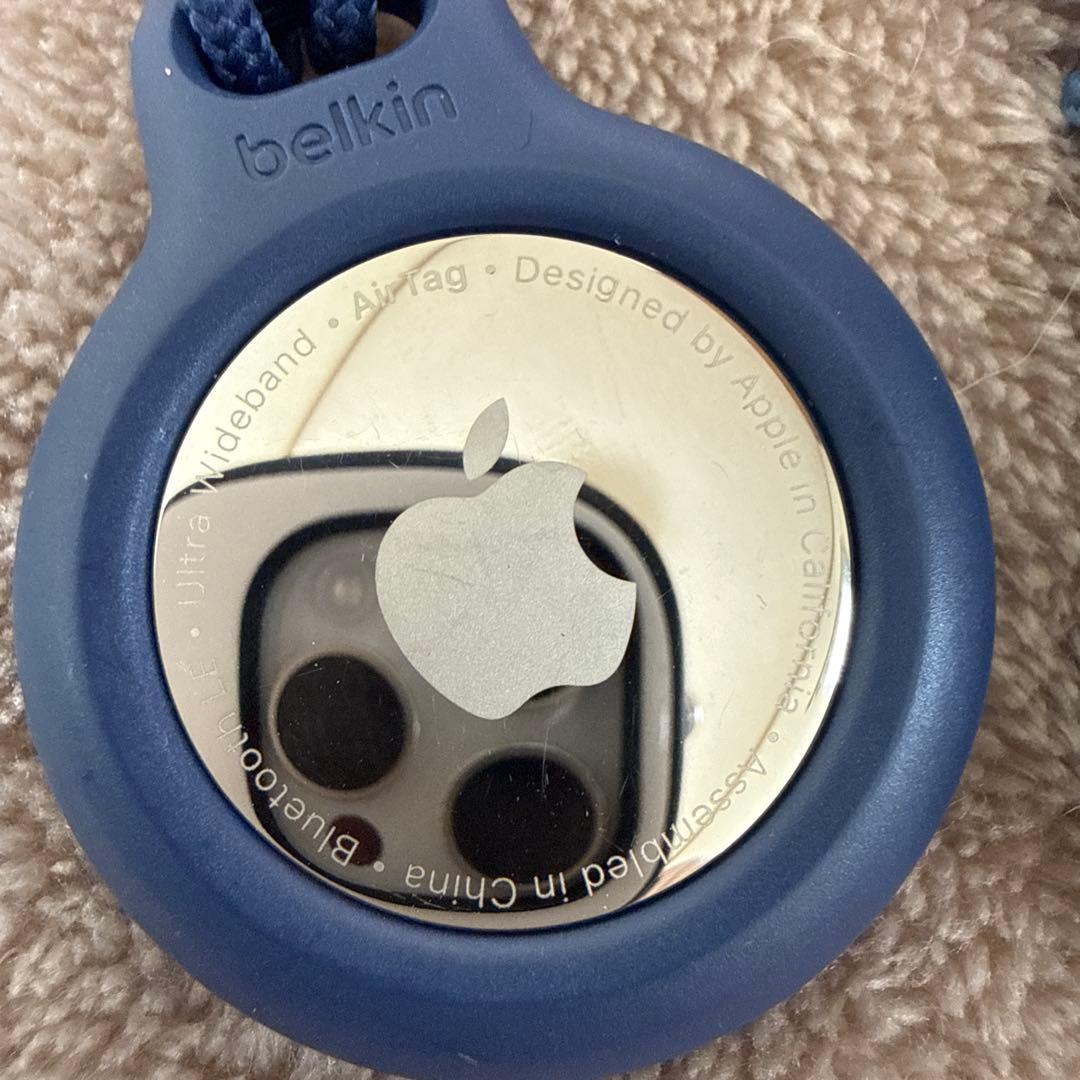エアタグAirTag＋Belkin AirTag アクセサリー 3個セット
