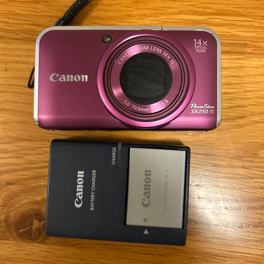 Canon PowerShot SX210 IS ピンク