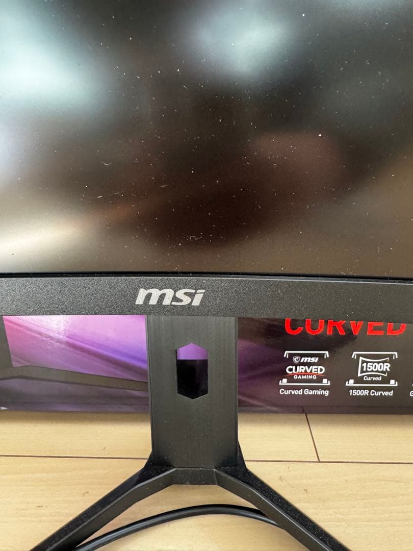 MSI Optix MAG321CURV 4K湾曲モニター 本体(ジャンク品)