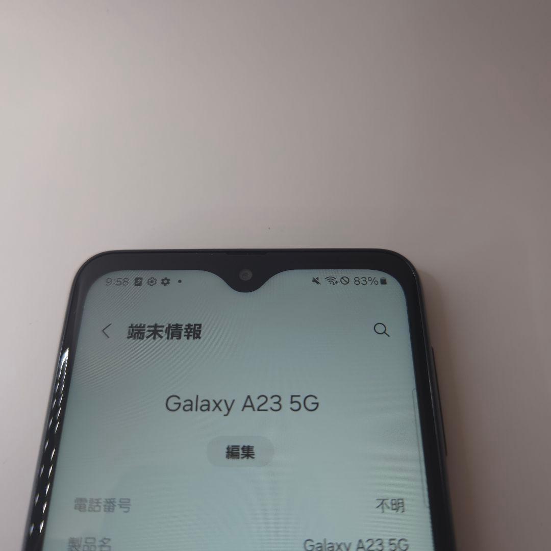 Galaxy A23 5G アンドロイド14 シムフリー 352