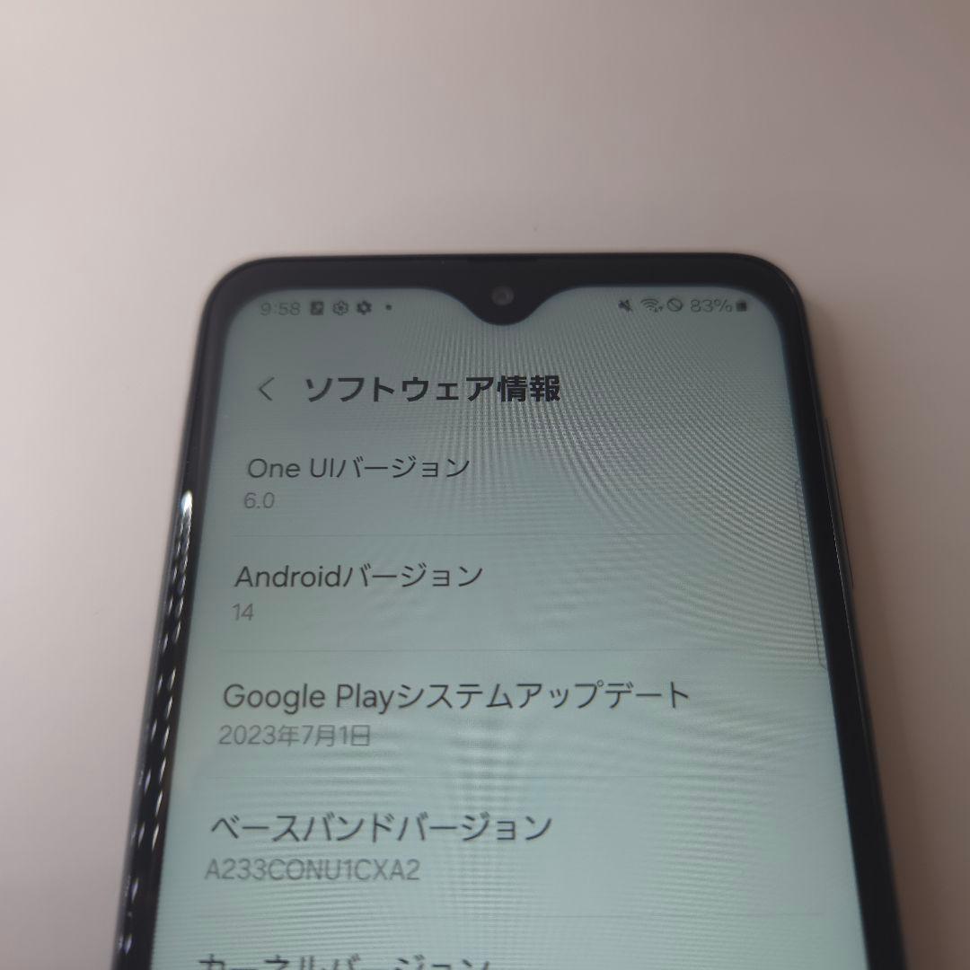 Galaxy A23 5G アンドロイド14 シムフリー 352