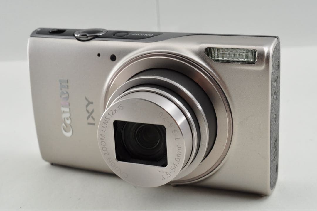 美品　Canon キャノン IXY 650 シルバー　デジカメ