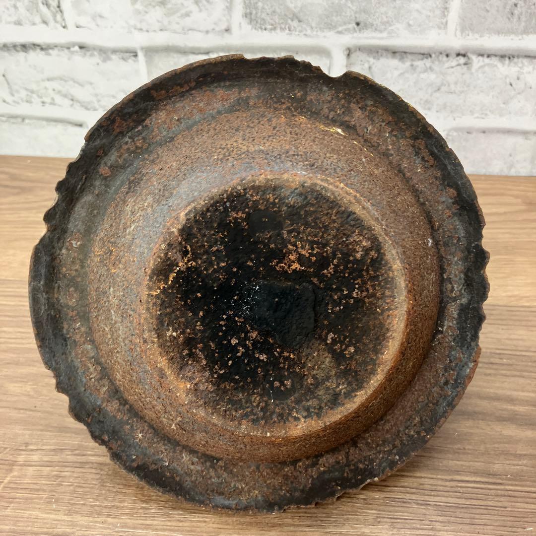 D-4 南部鉄器 鉄瓶 富士型 銘あり 煎茶道具 鋳物 工芸品 レトロ