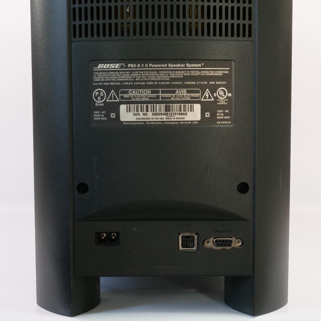 BOSE PS3-2-1 II + AV3-2-1 II ホームシアターシステム