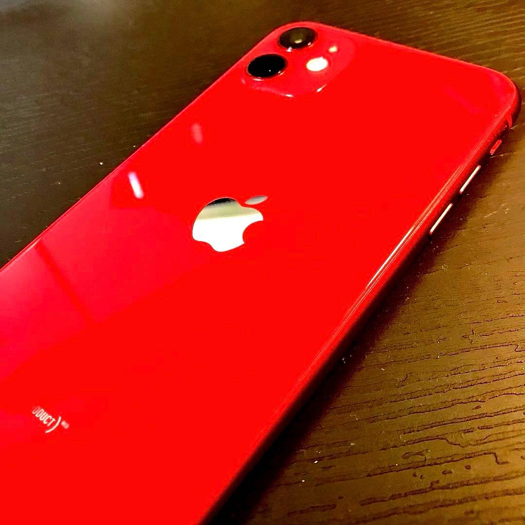 ☆超お勧め☆iPhone11(レッド)256GB☆極上美品