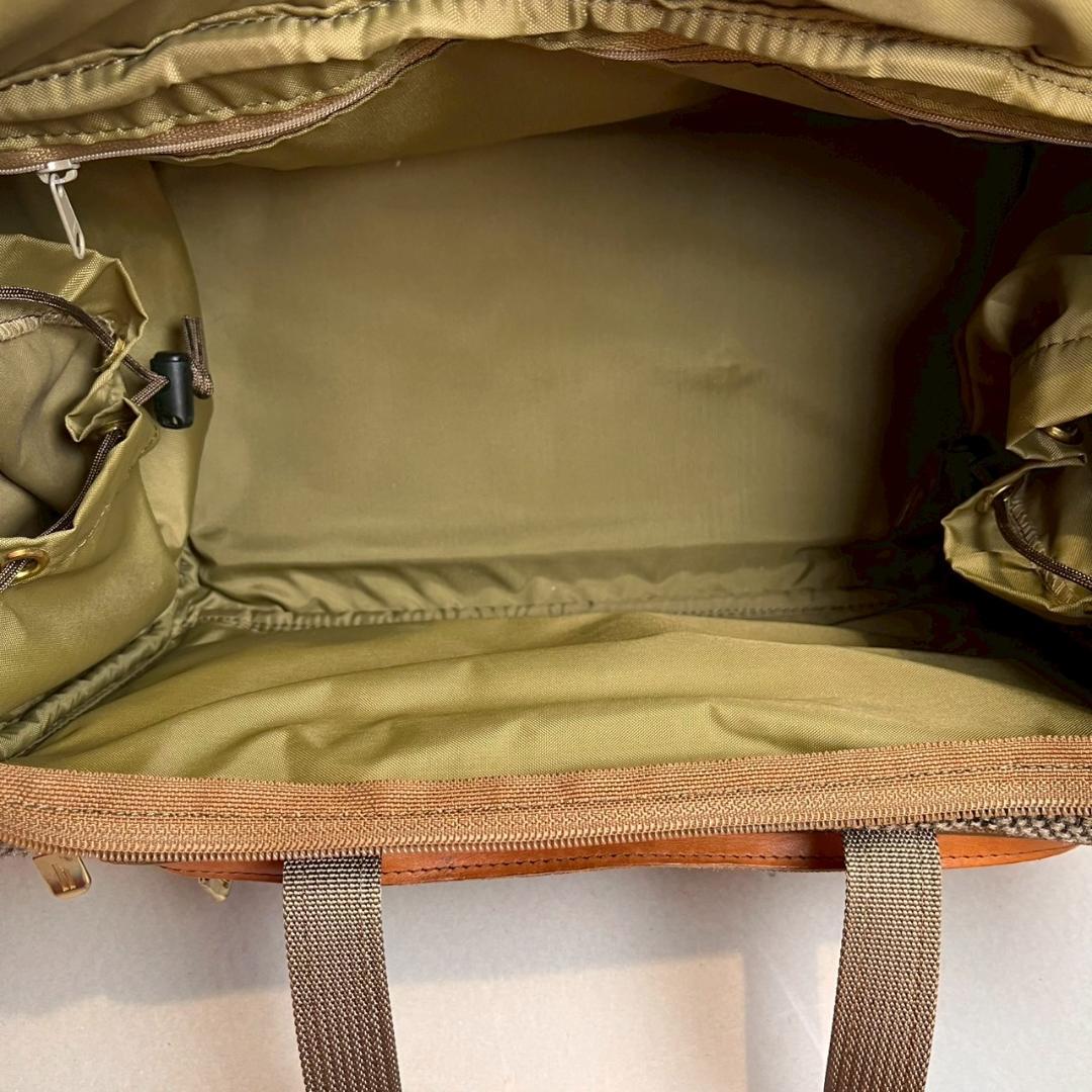 【美品】Hartmann ハートマン ボストンバッグ ツイード レザー 2way