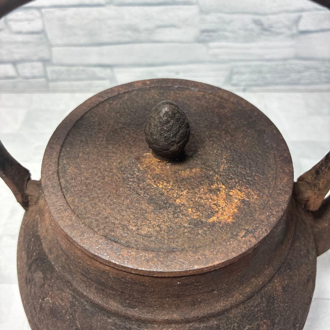 南部鉄器 鉄瓶 年代物 レトロ 錆あり