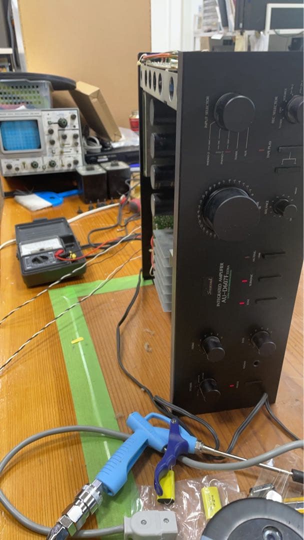 サンスイ　AU-D607F プリメインアンプ　動作品