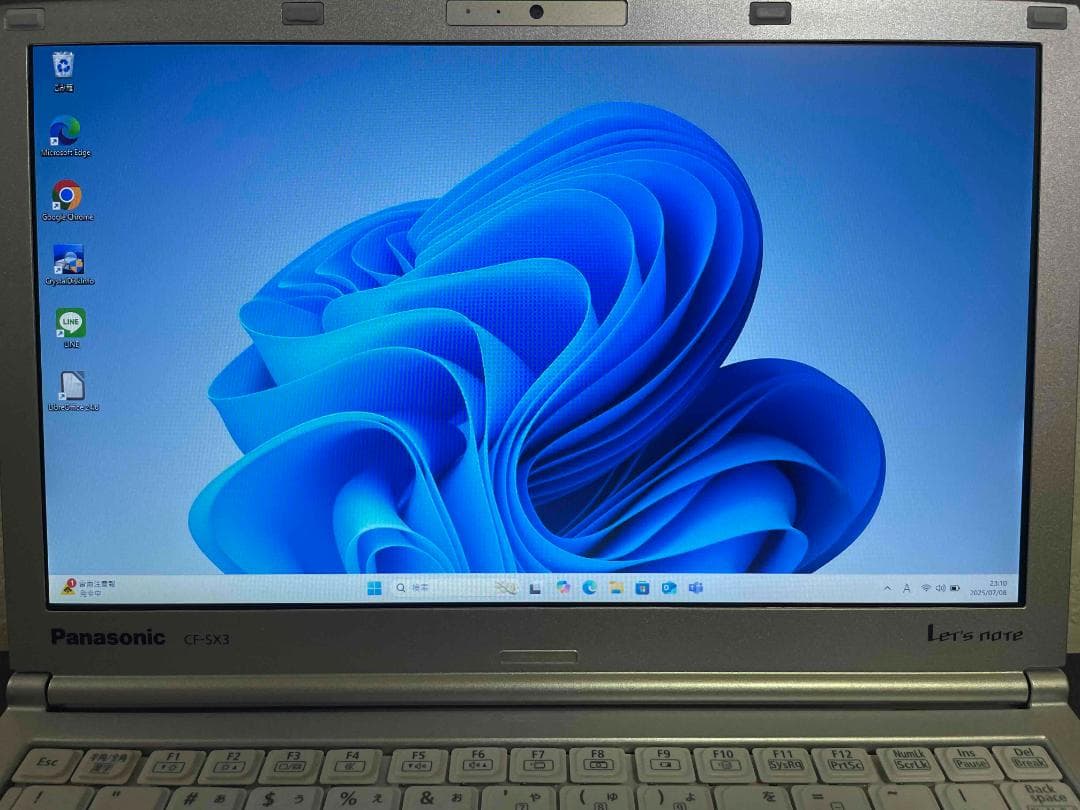 Win11搭載 CF-SX3 メモリ8GB SSD256GB