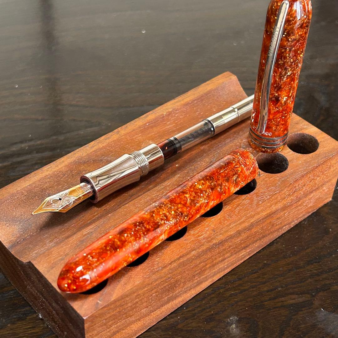 【調整済】VISCONTI 14K万年筆とボールペンセット YOU&ME