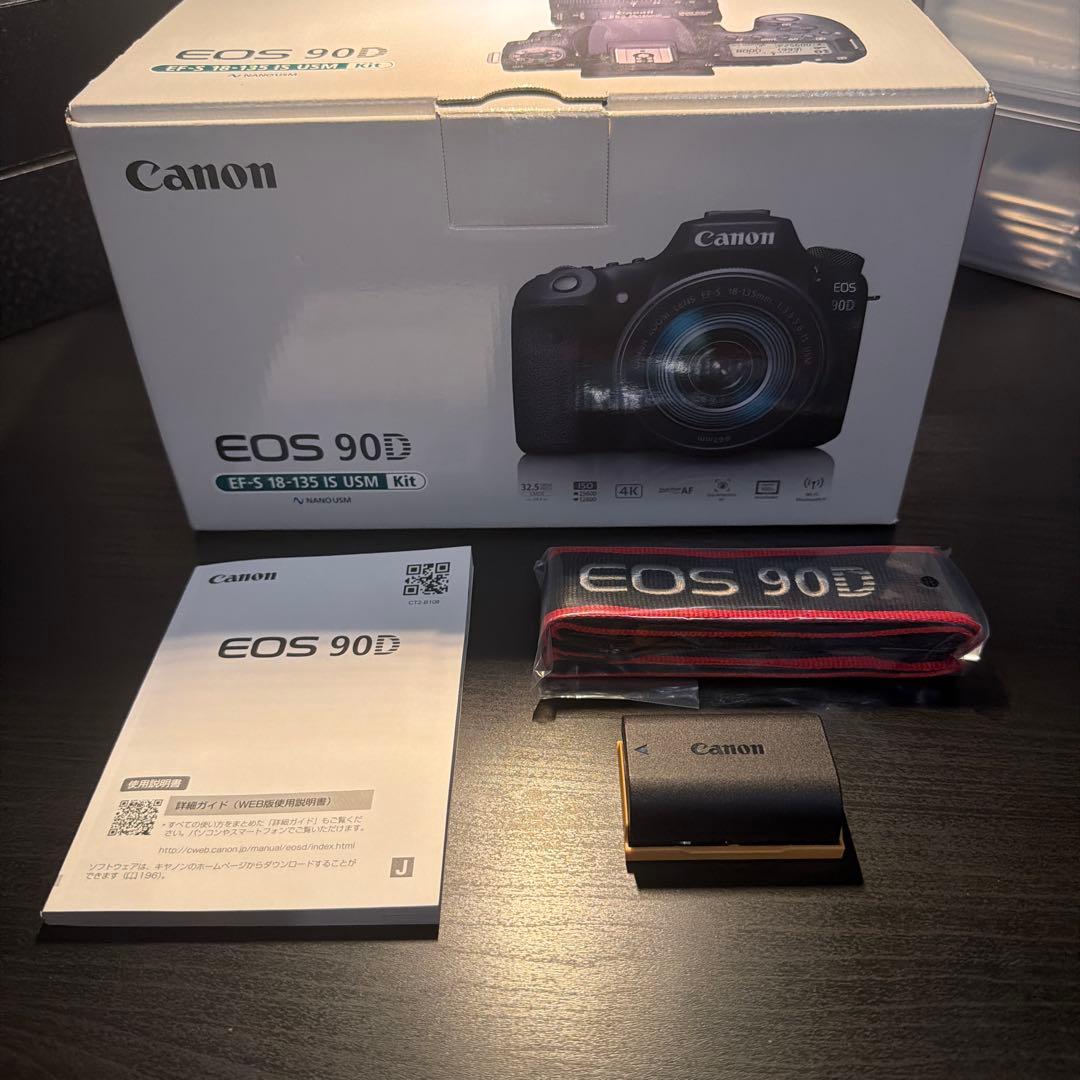 【中古美品】Canon EOS 90D レンズ2本セット