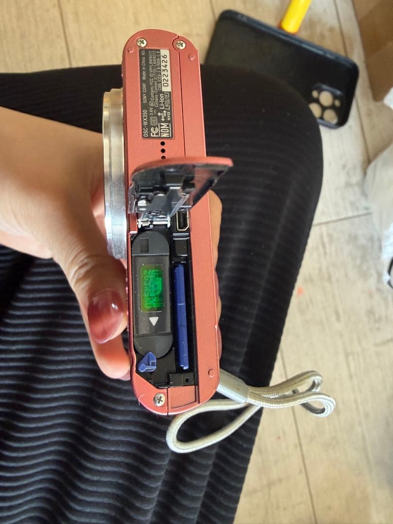 Sony CyberShot DSC-WX350 ソニー コンデジ ピンク