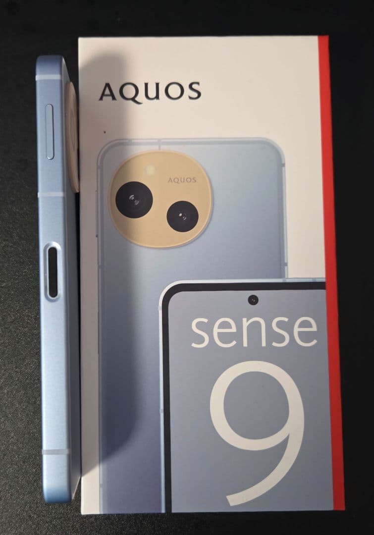 AQUOS sense9 ブルー 本体 (8GB/256GB)