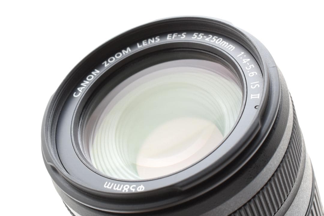 Canon EF-S 55-250mm IS II 望遠 純正 元箱 手振補正
