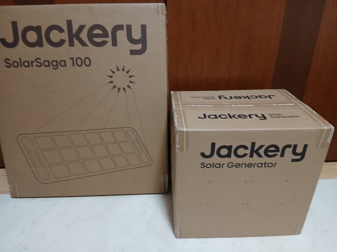 ジャクリポータブル電源 1000New +ソーラーパネル　新品未使用品