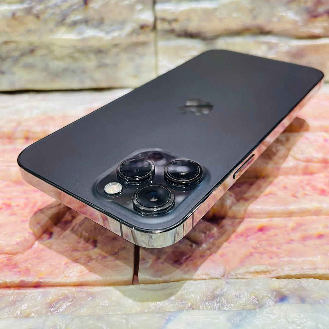 SIMフリー iPhone12ProMAX 256GB グラファイト 新品電池
