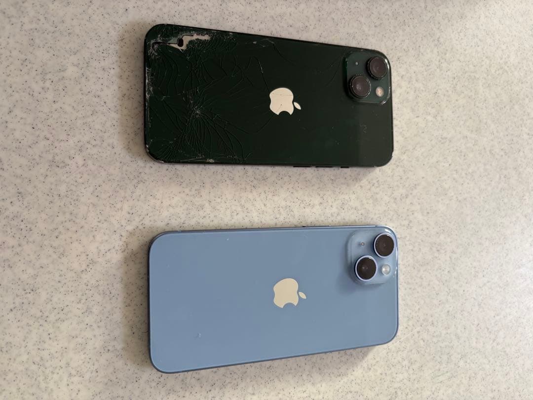 iPhone 13 ミッドナイトグリーン & iPhone 13ブルー 本体