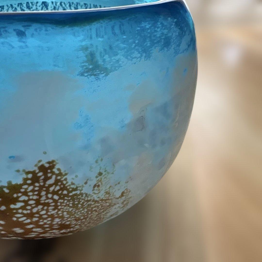 ガラス抹茶碗作家物
