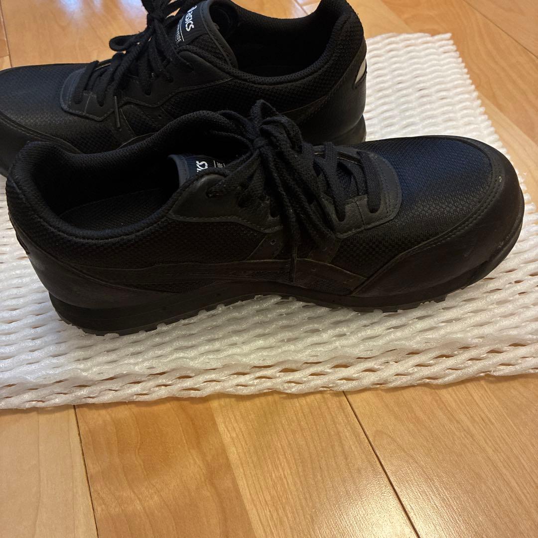 ASICS ブラック 安全靴　アシックス