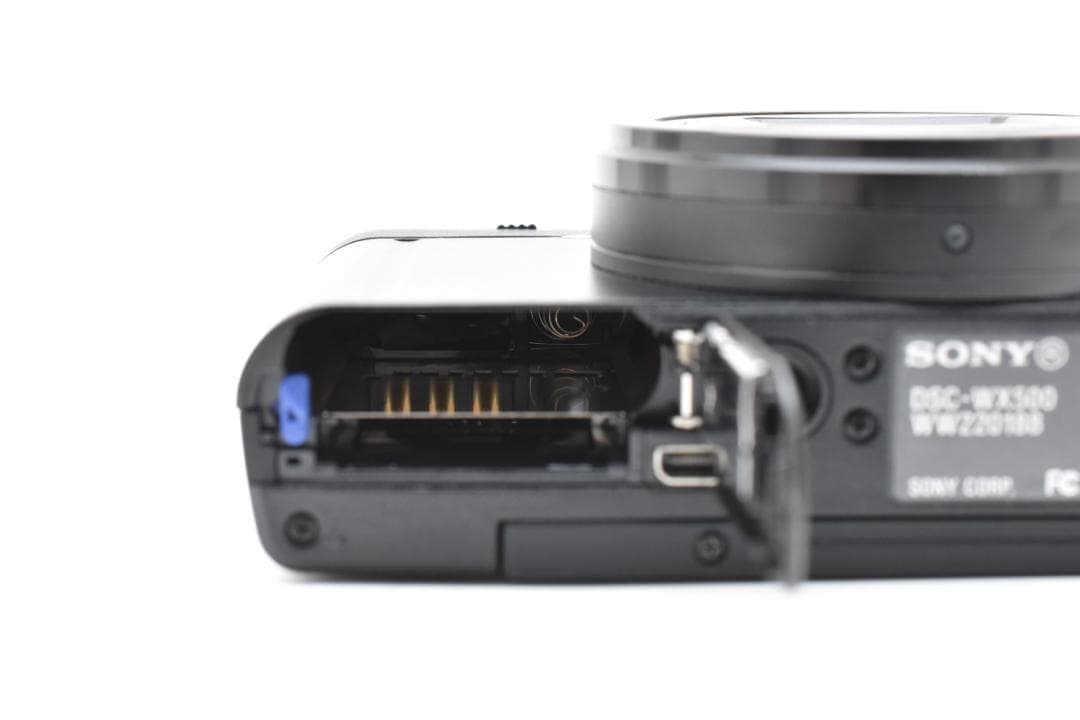 Sony Cyber-shot DSC-WX500 レザーケース付 2828