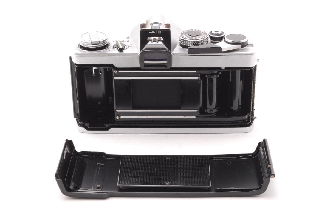 OLYMPUS OM-1 MD シルバー ボディ 動作品　概ねキレイです。