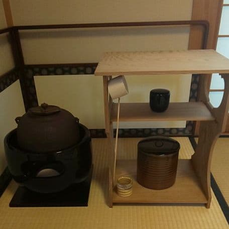 A 95 茶道 杉棚 ( 玄々斎好み )
