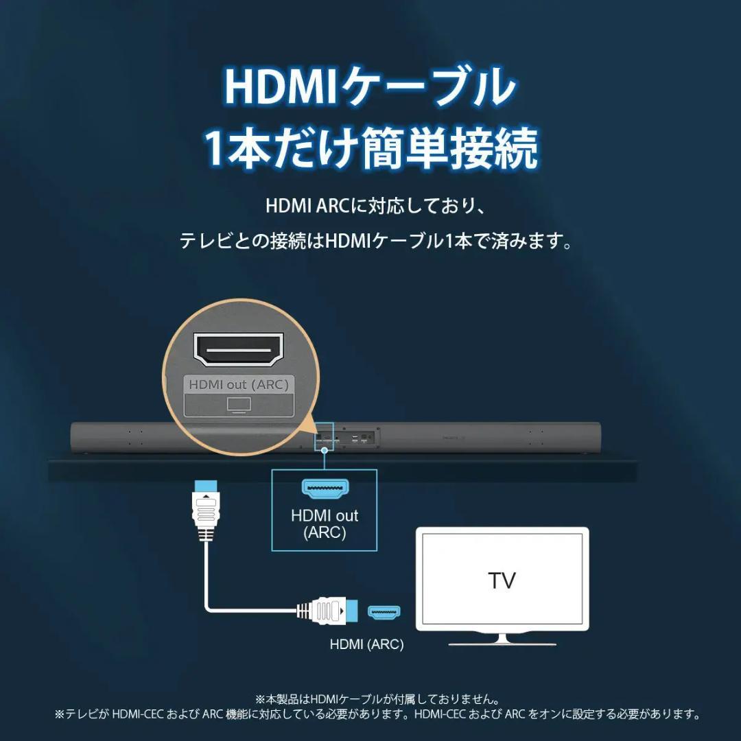 【決算セール開催中！】PHILIPSサウンドバー TAB4288