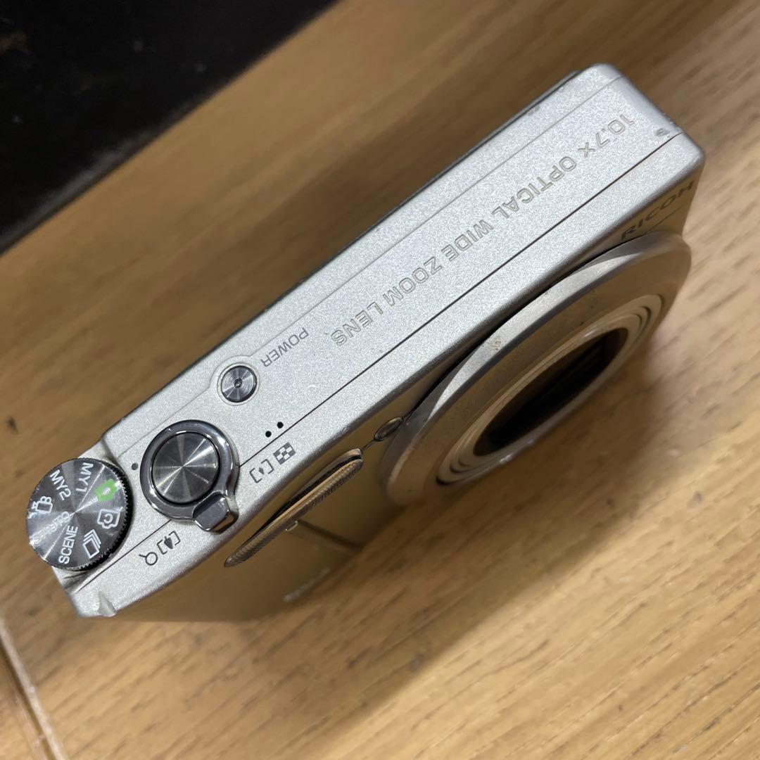動作品 RICOH CX4 シルバー コンパクトデジタルカメラ