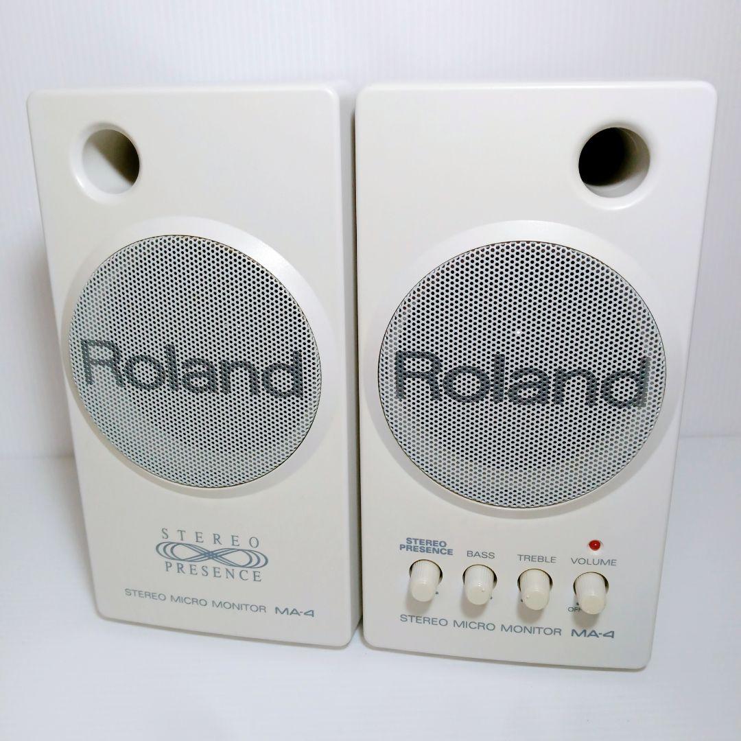 Roland MA-4 ステレオ　モニタースピーカー ペアセット ローランド