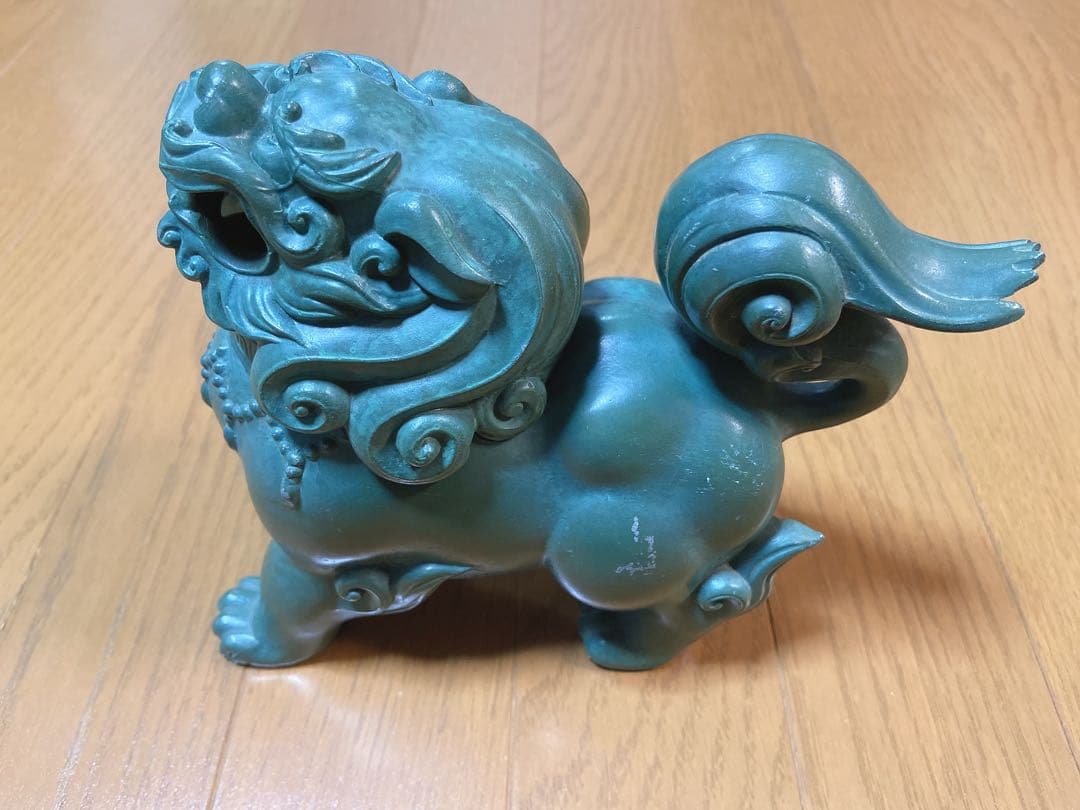 獅子香炉 銘有り