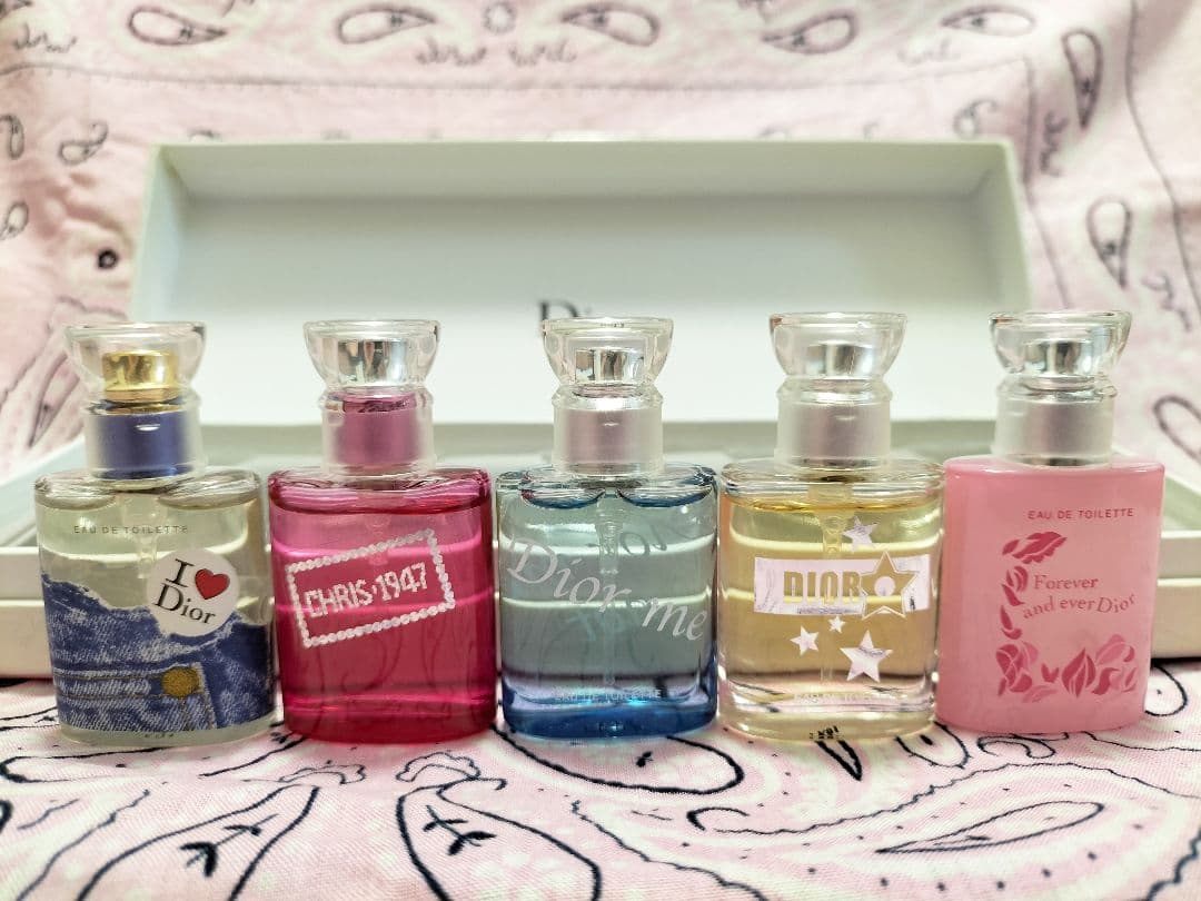 Dior　voyage　ミニボトル　人気香水　5本セット