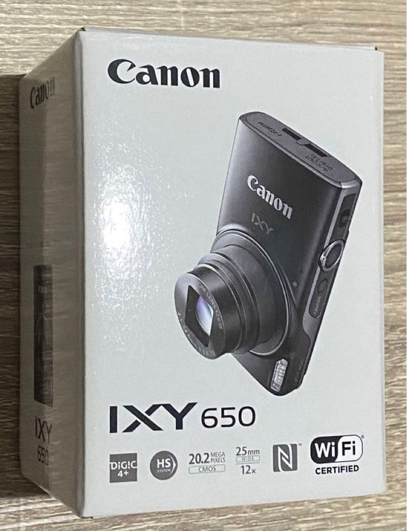 【中古】Canon IXY 650 シルバー　デジカメ