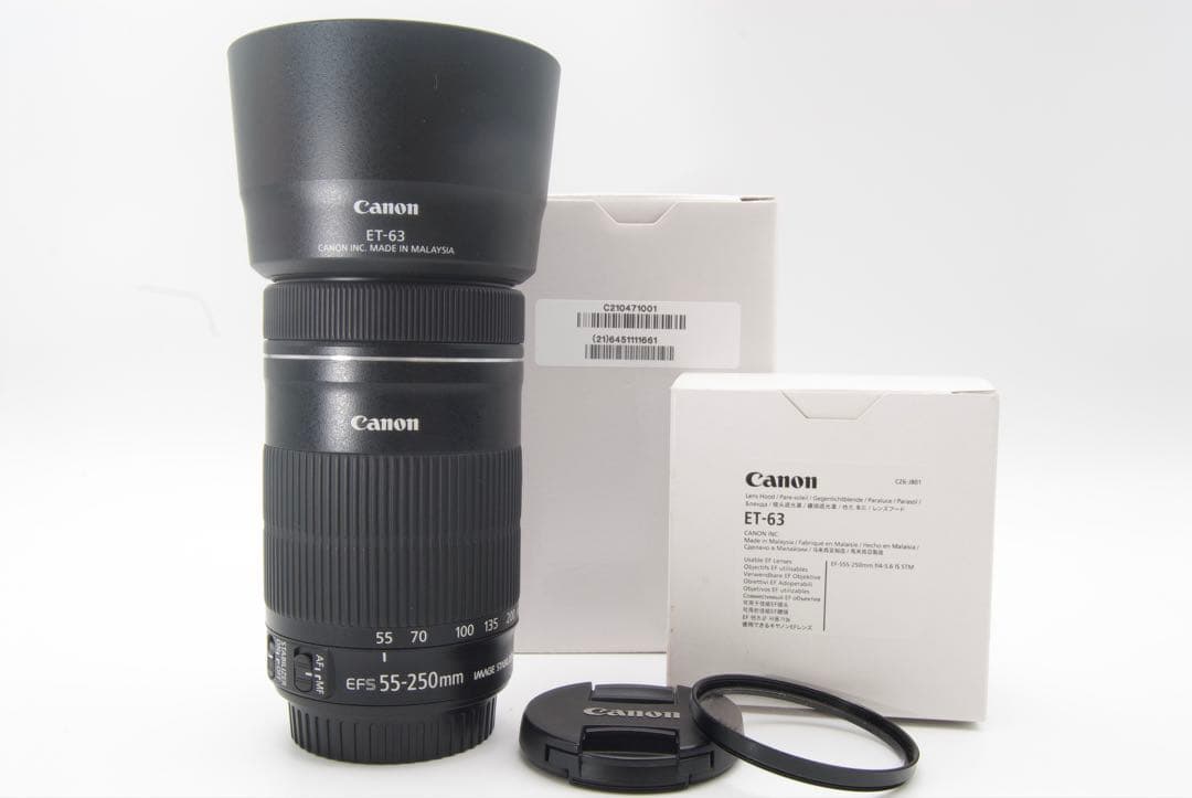 Canon EF-S 55-250mm IS STM 美品　手ぶれ補正　一眼レフ