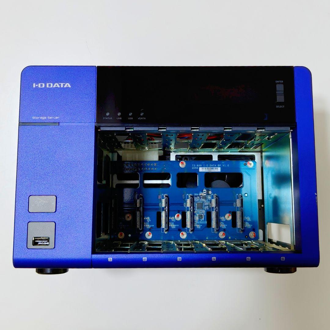 IO-DATA NAS HDL-Z6WLC2 HDD 6ベイ WIN2012R2