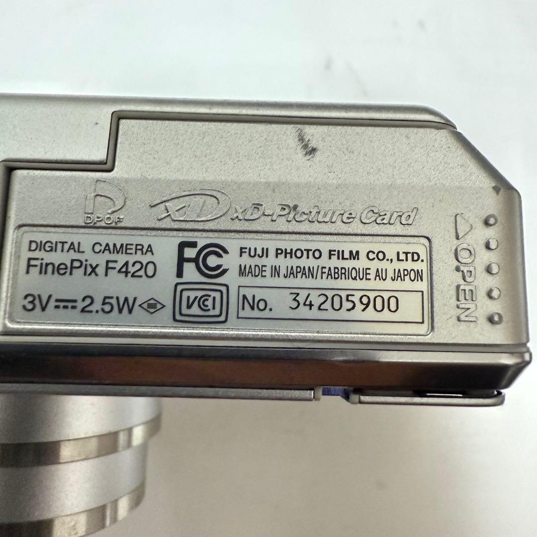 Fujifilm FinePix F420 単4電池稼働 コンパクトデジカメ