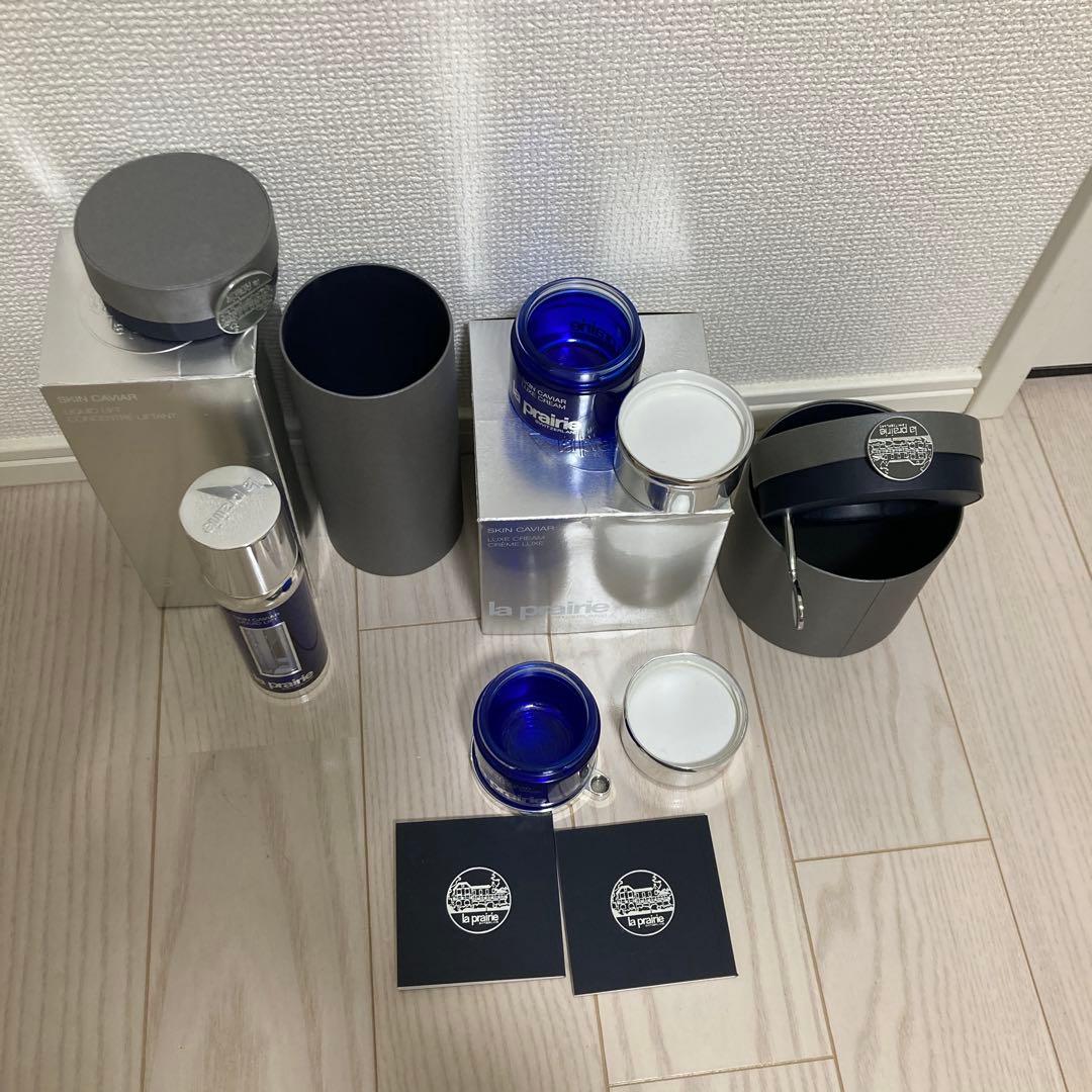 la prairie Skin Caviar全て 空容器、空箱です